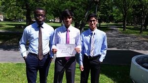 students at internship